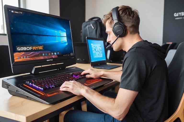 ¿Cómo identificar problema de software en un portátil Gigabyte?