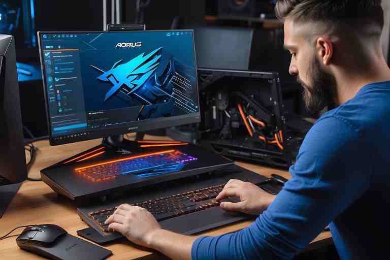 ¿Cómo conectar un Gigabyte Aorus 15 a Wi-Fi?