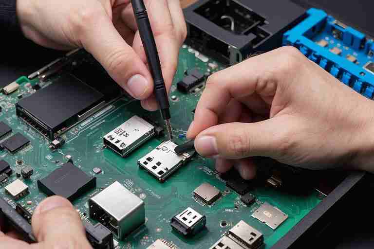 Reparación de Conectores USB en Ordenadores Gigabyte