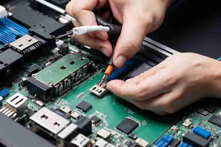 Reparación de Conectores USB en Ordenadores Gigabyte